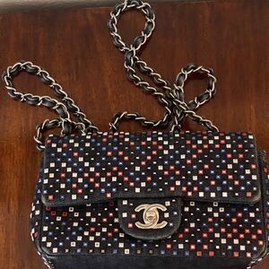 Chanel Mini Bijou Denim Shoulder Bag